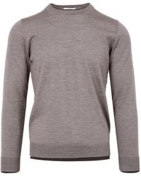 Paolo Pecora - Sweaters Brown - Lyst