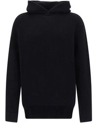 Burberry - Forister Knitted Hoodie - Lyst