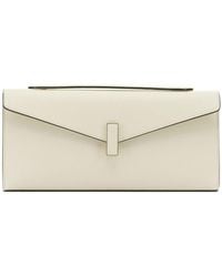 Valextra - "Isis" Clutch With Shoulder Strap - Lyst