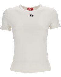 DIESEL - T Uncutieslong Od Maglietta - Lyst