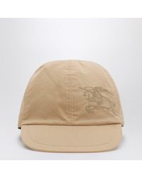 Burberry - Reversible Check Pattern Baseball Cap - Lyst