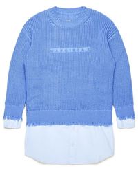 MM6 by Maison Margiela - Mini Contrast T-Shirt - Lyst