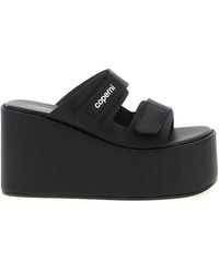 Coperni - Wedge Double-Strap Sandals - Lyst