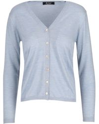 LA ROSE - Vest Gebreide V-hals - Lyst