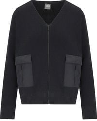 Max Mara - Libero Black Cardigan - Lyst