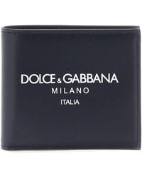 Dolce & Gabbana - Portemonnee Met Logo - Lyst