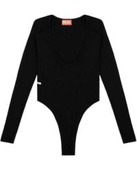DIESEL - Ribbed T-Bodysuit - Lyst