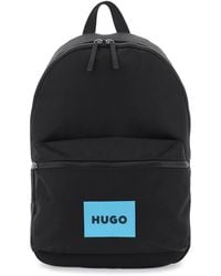 HUGO - Recicló mochila de nylon en - Lyst
