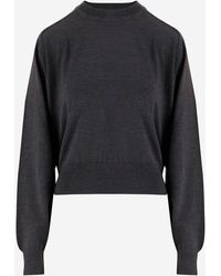 Jacquemus - Merino Wool Sweater With Logo Embroidery - Lyst