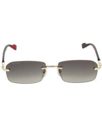 Gucci - Sonnenbrille GG1221 S 006 Gold Havanna Gray /16 /140 - Lyst