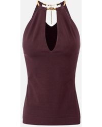Elisabetta Franchi - Top - Lyst