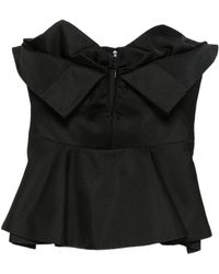 McQueen - Strapless Corset Top - Lyst