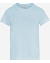 Pinko - Bussolotto Katoenen T-shirt Met Logo - Lyst
