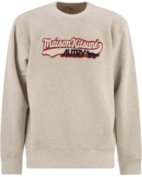Autry X Maison Kitsune - Autry X Maison Kitsunè Logo Sweatshirt - Lyst