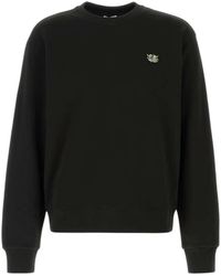 KENZO - Sudadera De Algodón Negra - Lyst