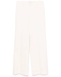 P.A.R.O.S.H. - Crew Cotton Blend Trousers - Lyst