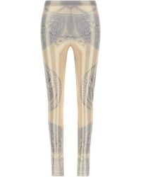 Versace - 'la Coupe Desix' leggings - Lyst