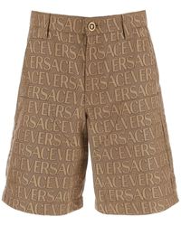 Versace - Allover Shorts - Lyst