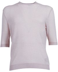 Ballantyne - Kurzarmpullover - Lyst