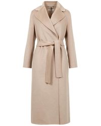 Max Mara - Manteaux Beige - Lyst