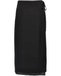Theory - Theorie 'cl Tie Wrap' Rok - Lyst