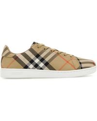 Burberry - Sneakers Set Check - Lyst