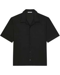 Givenchy - Logo-Print Short-Sleeve Shirt - Lyst