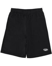 DIESEL - Logo Shorts - Lyst