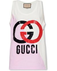 Gucci - Sleeveless Top - Lyst