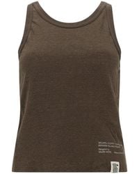 Golden Goose - Logo Round Neck Top - Lyst