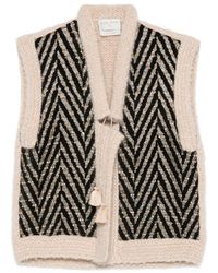 forte_forte - Forte Chaleco Forte Chevron - Lyst