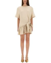 Rabanne - Jersey Mini Dress - Lyst