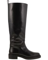 Stuart Weitzman - Celia Lederstiefel - Lyst