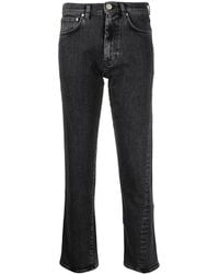 TOTEME - Twisted Seam Denim Jeans - Lyst