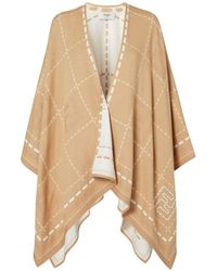 Fendi - Wool Poncho - Lyst