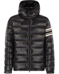 Moncler - Landre Short Down Jacket Met Kap - Lyst