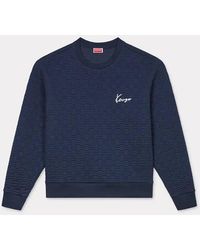 KENZO - Pullover blau - Lyst