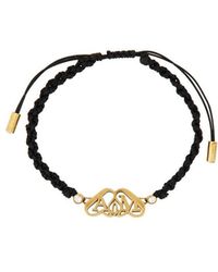 McQueen - Friendship Bracelet With "Seal" Logo - Lyst