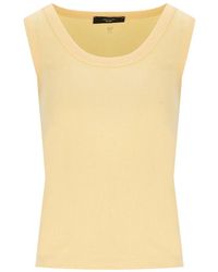 Weekend by Maxmara - Multic Ribbed Top - Lyst