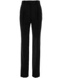 Saint Laurent - Wool Pant - Lyst