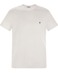 Dondup - Cotton T Shirt With Logo - Lyst