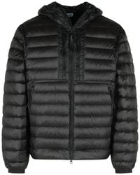 C.P. Company - C.p. Bedrijf 'dd Shell' Zwart Polyamide Down Jas - Lyst