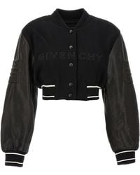 Givenchy Varsity Jacket in Natural Lyst Canada