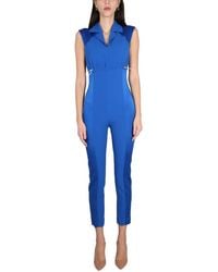 Moschino - Sport Chic Jumpsuit With Concealed Back Zipper Closure - Lyst