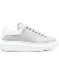McQueen - Alexander Mc Queen Court Leather Sneakers - Lyst