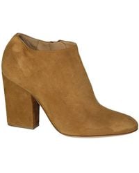 Sergio Rossi - Leather Ankle Boots - Lyst