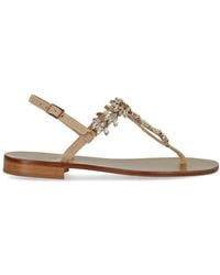 Paolo Ferrara - Peach Thong Sandal - Lyst
