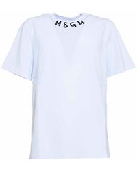 MSGM - Magliette E Polo - Lyst