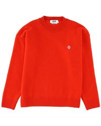MSGM - Crew Neck Sweater - Lyst