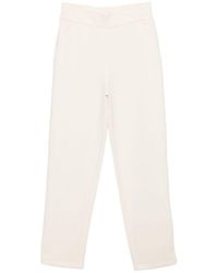 Emporio Armani - Cotton Trousers - Lyst